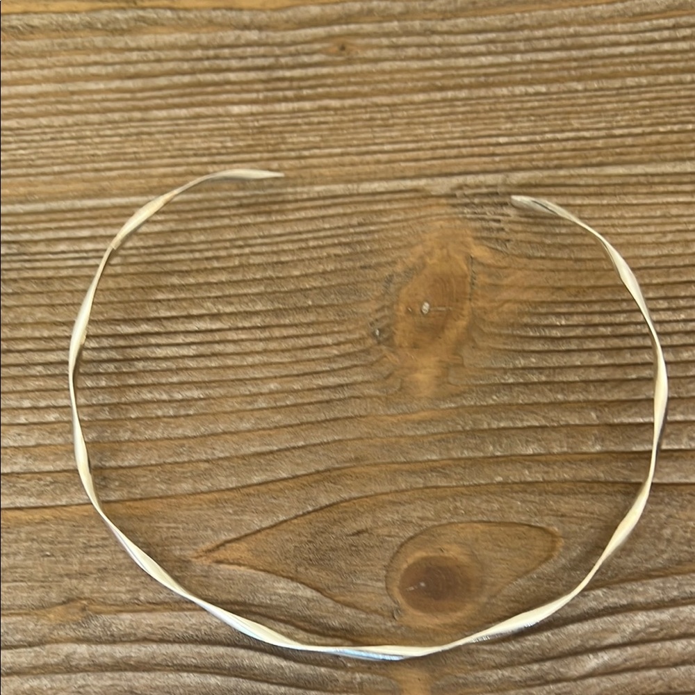 Silver Twisted Necklace